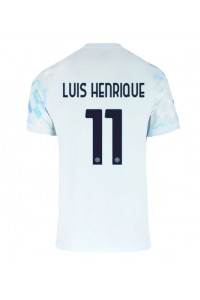 Inter Milan Luis Henrique #11 Jalkapallovaatteet Vieraspaita 2025-26 Lyhythihainen